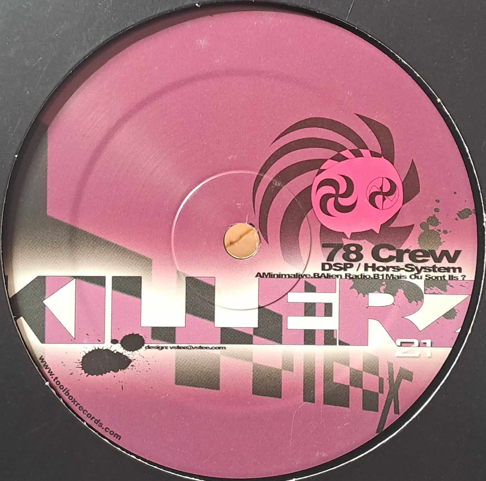 Toolbox Killerz 21 - vinyle freetekno